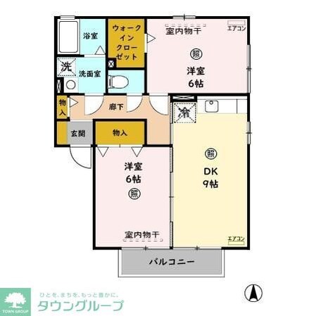 Opus1の物件間取画像